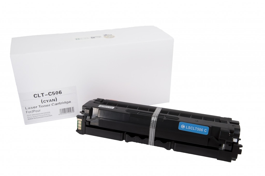 Lasertoner Samsung CLT-C506L - Cyan