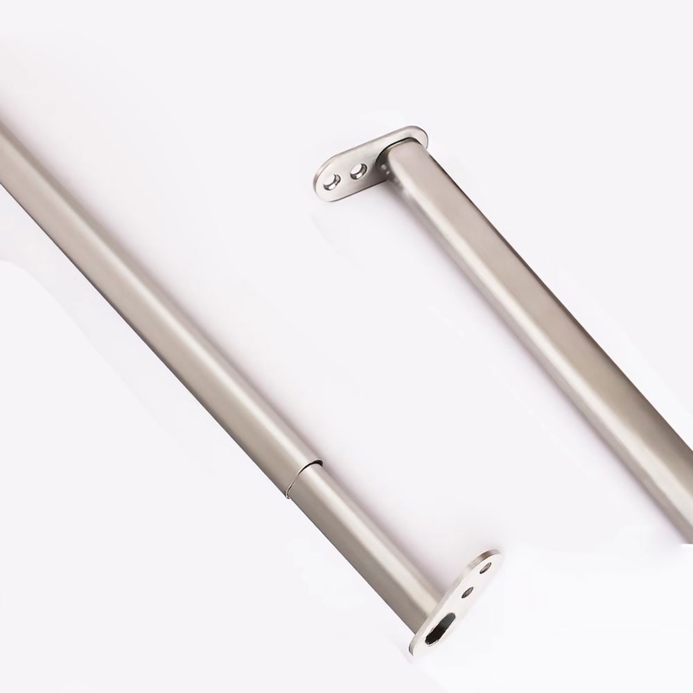 Justerbar Klesstang 60-95cm - Sølv