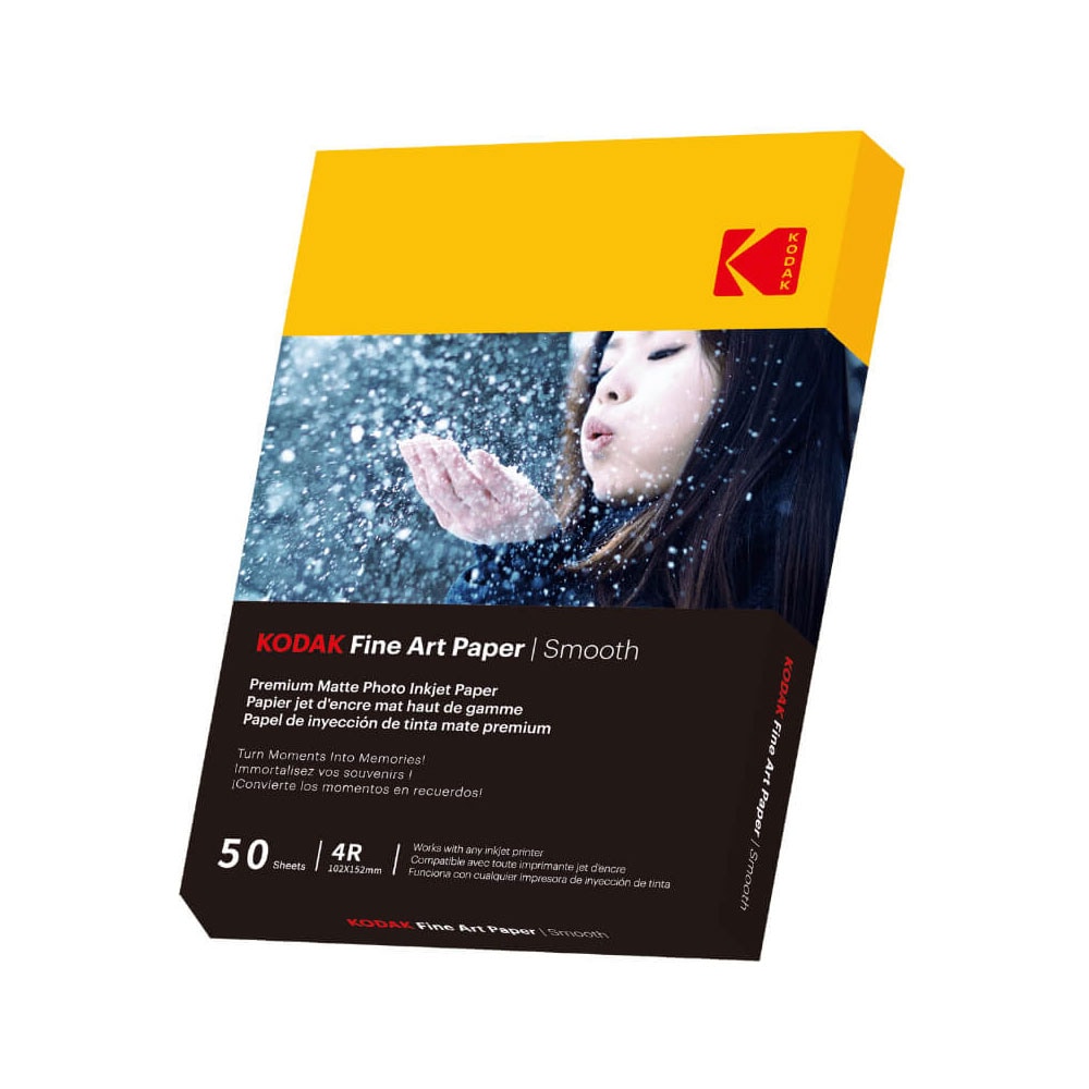 Kodak Fotopapir 10x15cm Matt 230g/m² 50 Ark