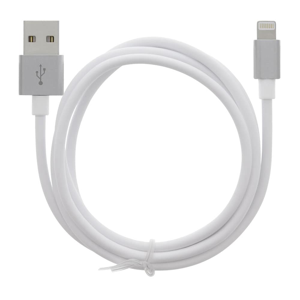 Moba USB-kabel USB til Lightning 2,4A 1m - Hvit