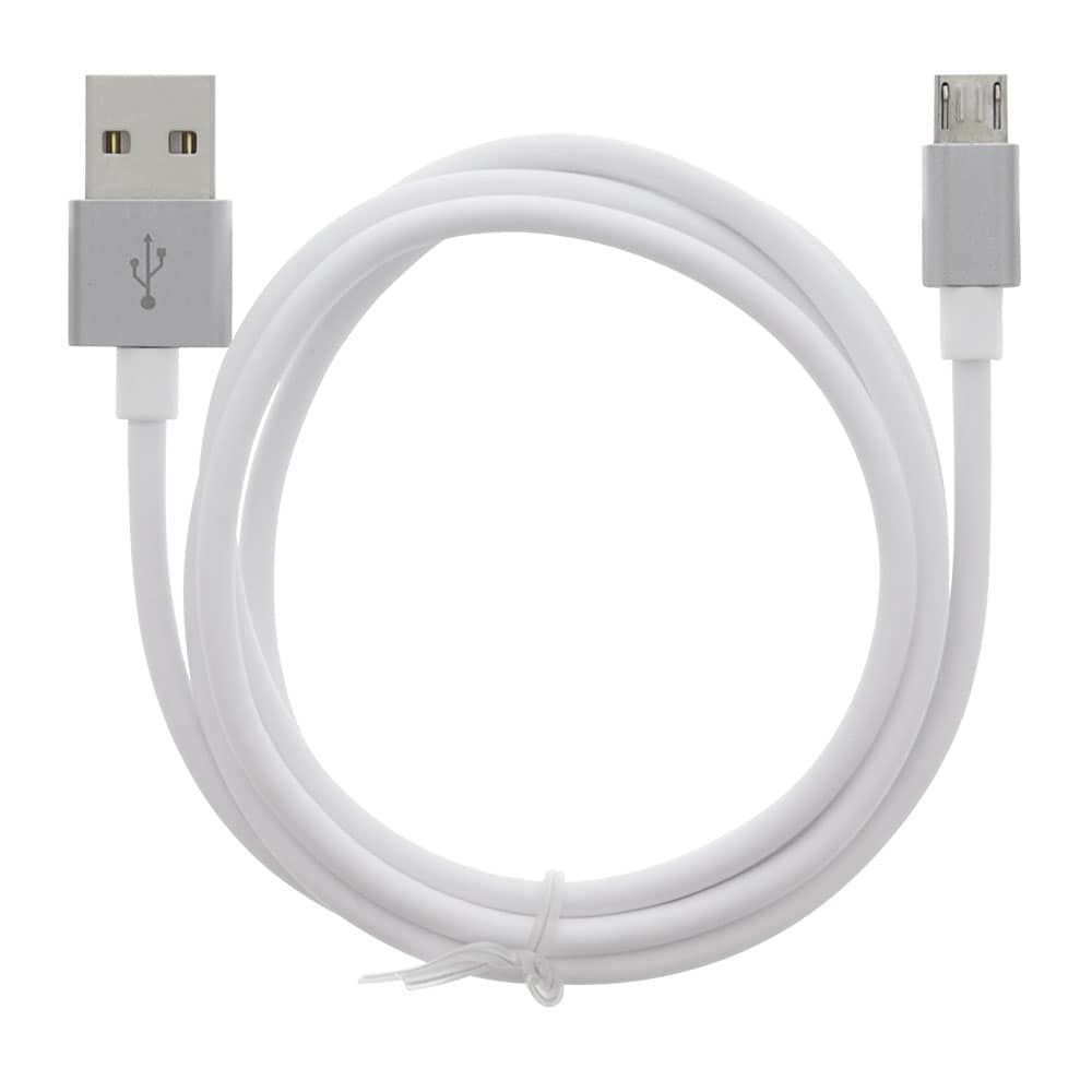 Moba USB-kabel USB til MicroUSB 2,4A 1m - Hvit