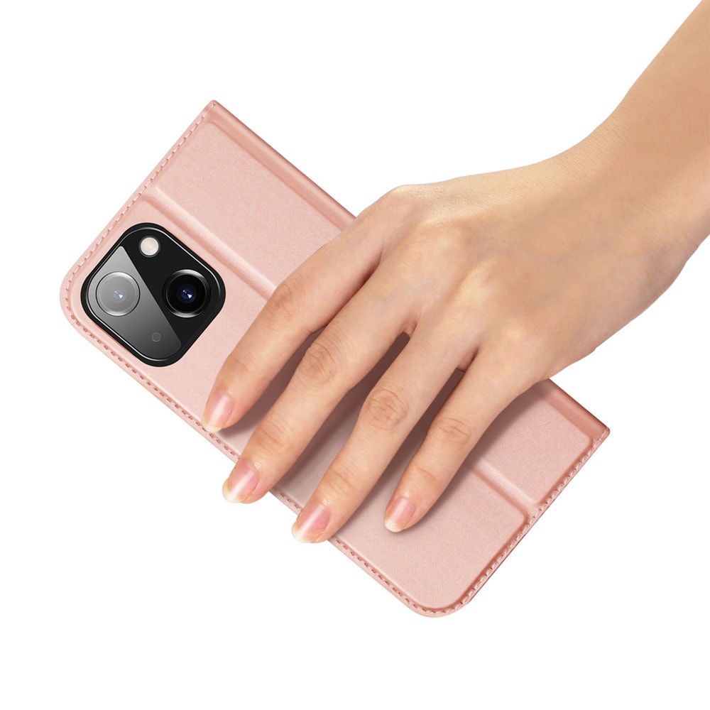 Dux Ducis Skin Pro Flipdeksel til iPhone 15 - Rosa
