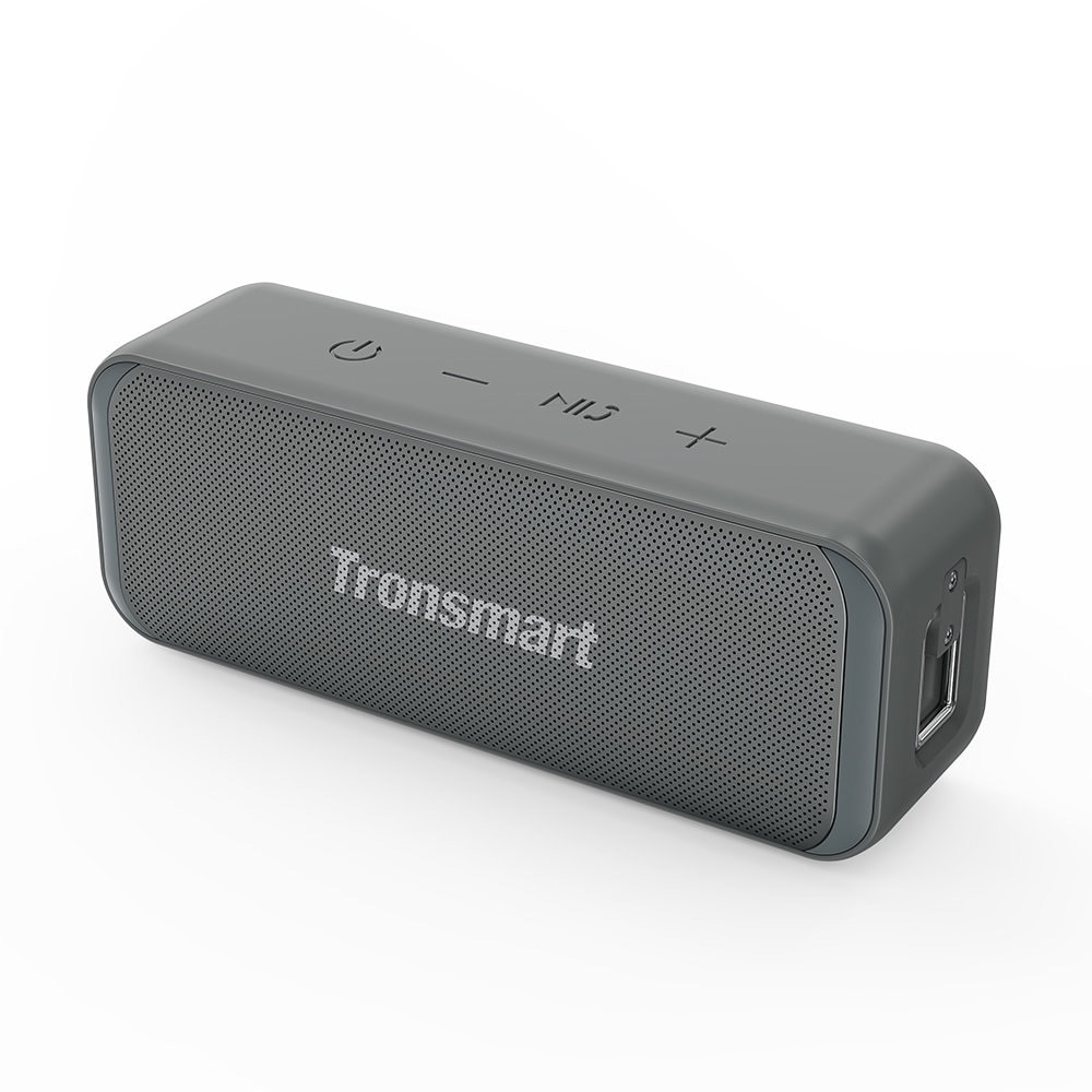 Tronsmart T2 Mini 10W Bluetooth-høyttaler - Grå