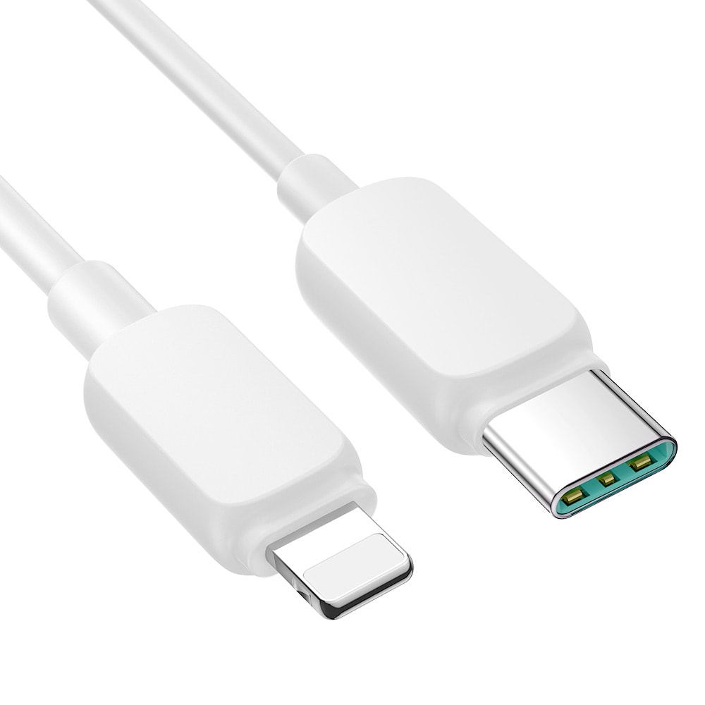 Joyroom USB-kabel - USB-C til Lightning 20W 1,2m - Hvit