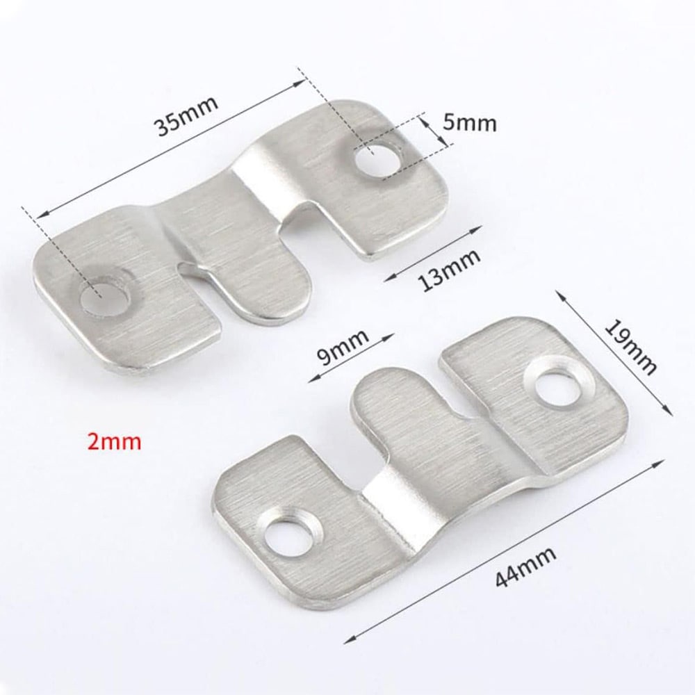 Bildeoppheng 43 mm veggbraketter for bilderammer og fotorammer