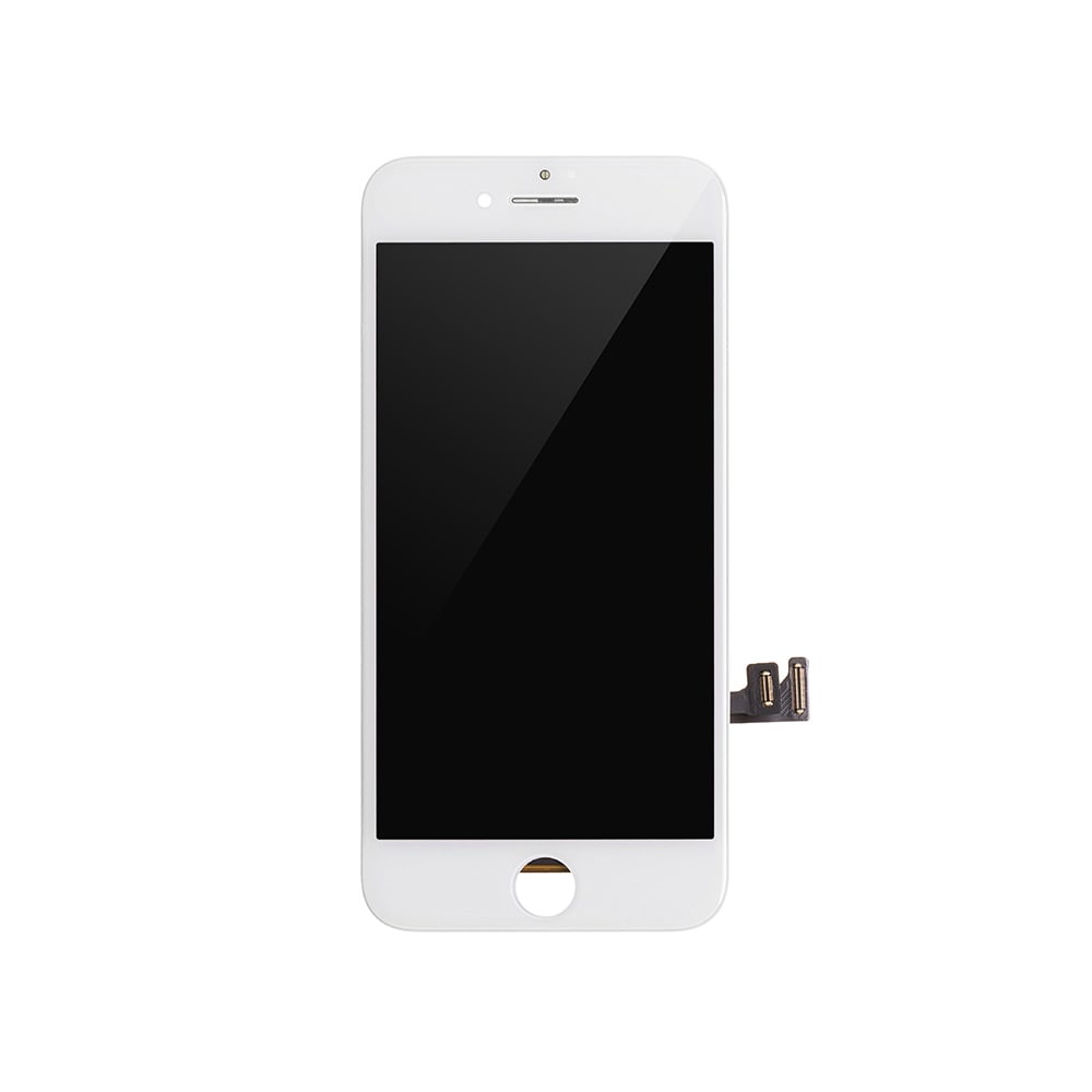 iPhone 7 Skjerm LCD Display Glass - Livstidsgaranti - Hvit