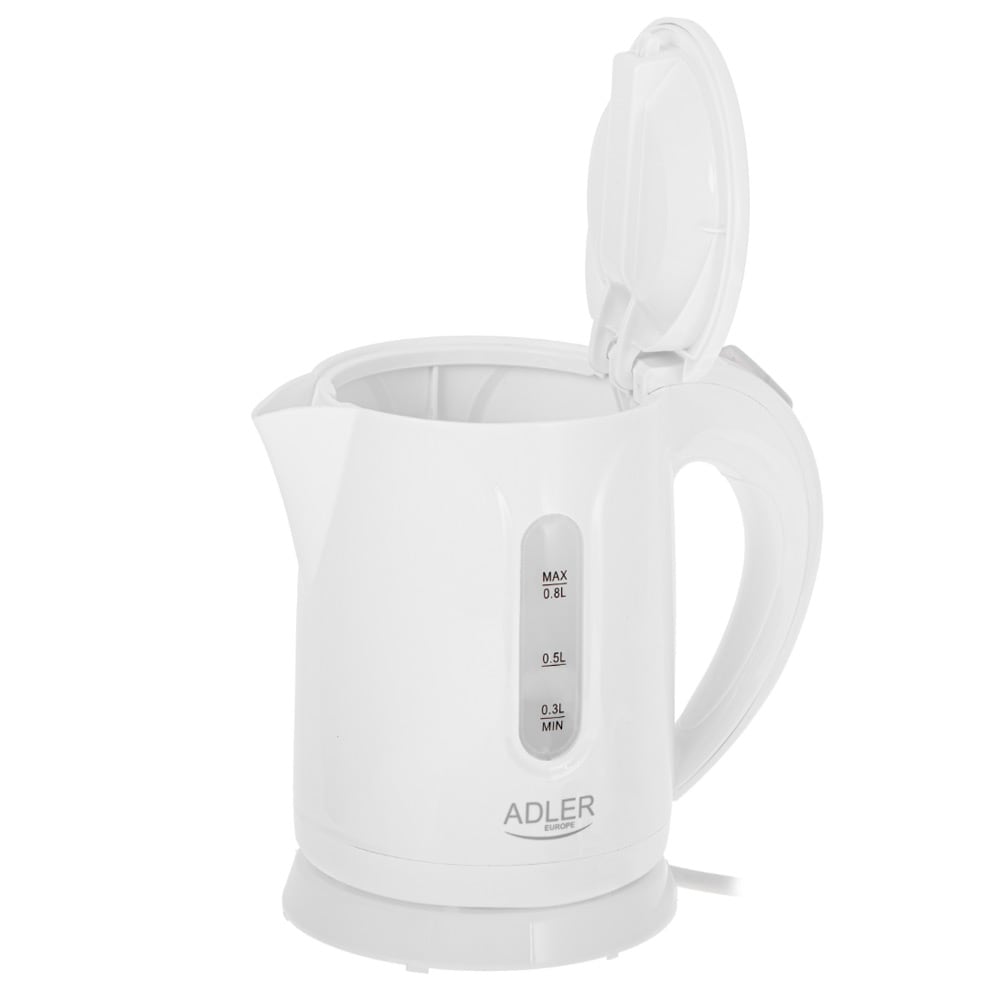 Adler Vannkoker 0,8L 850W - Hvit