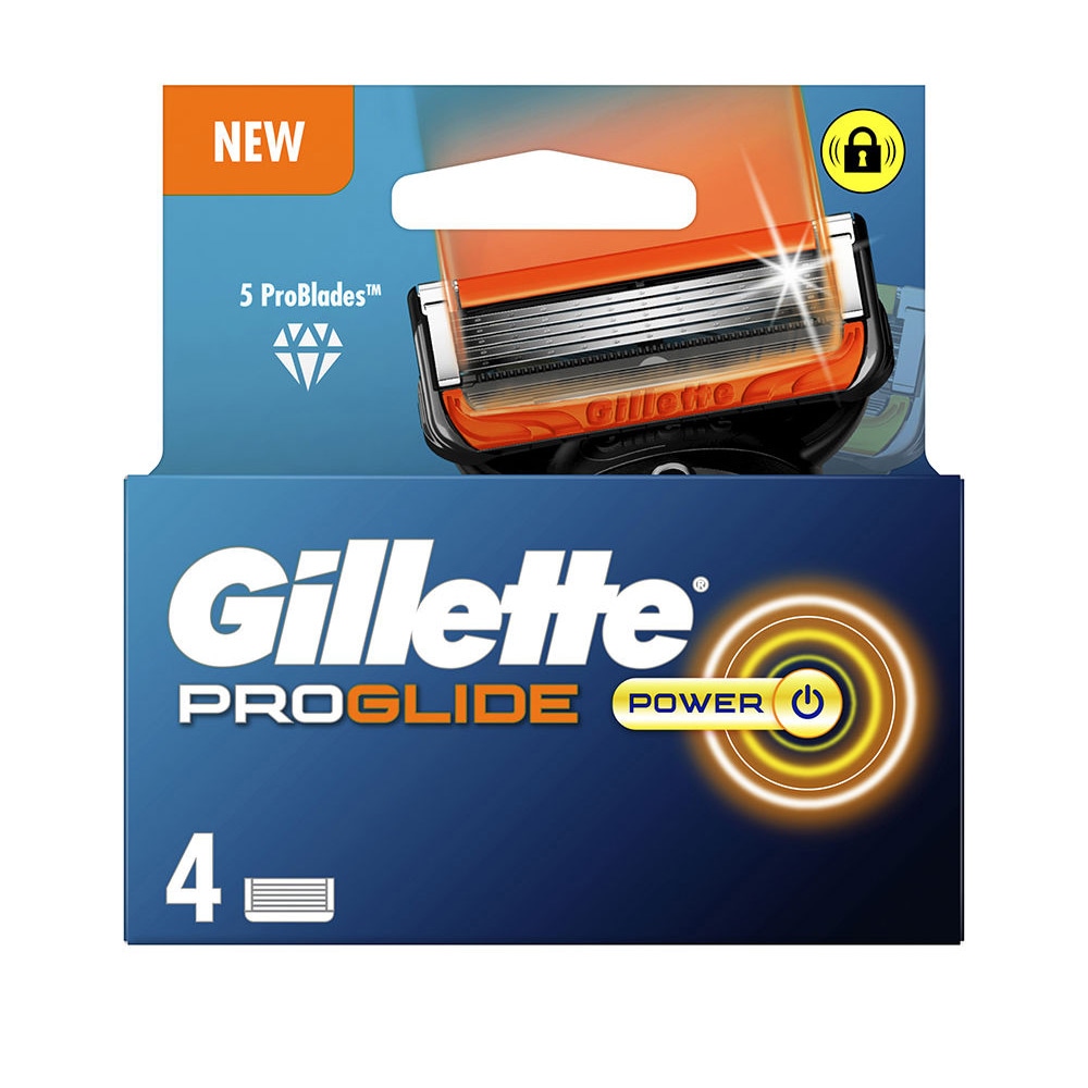 Gillette Fusion ProGlide Power Barberblad 4-pak