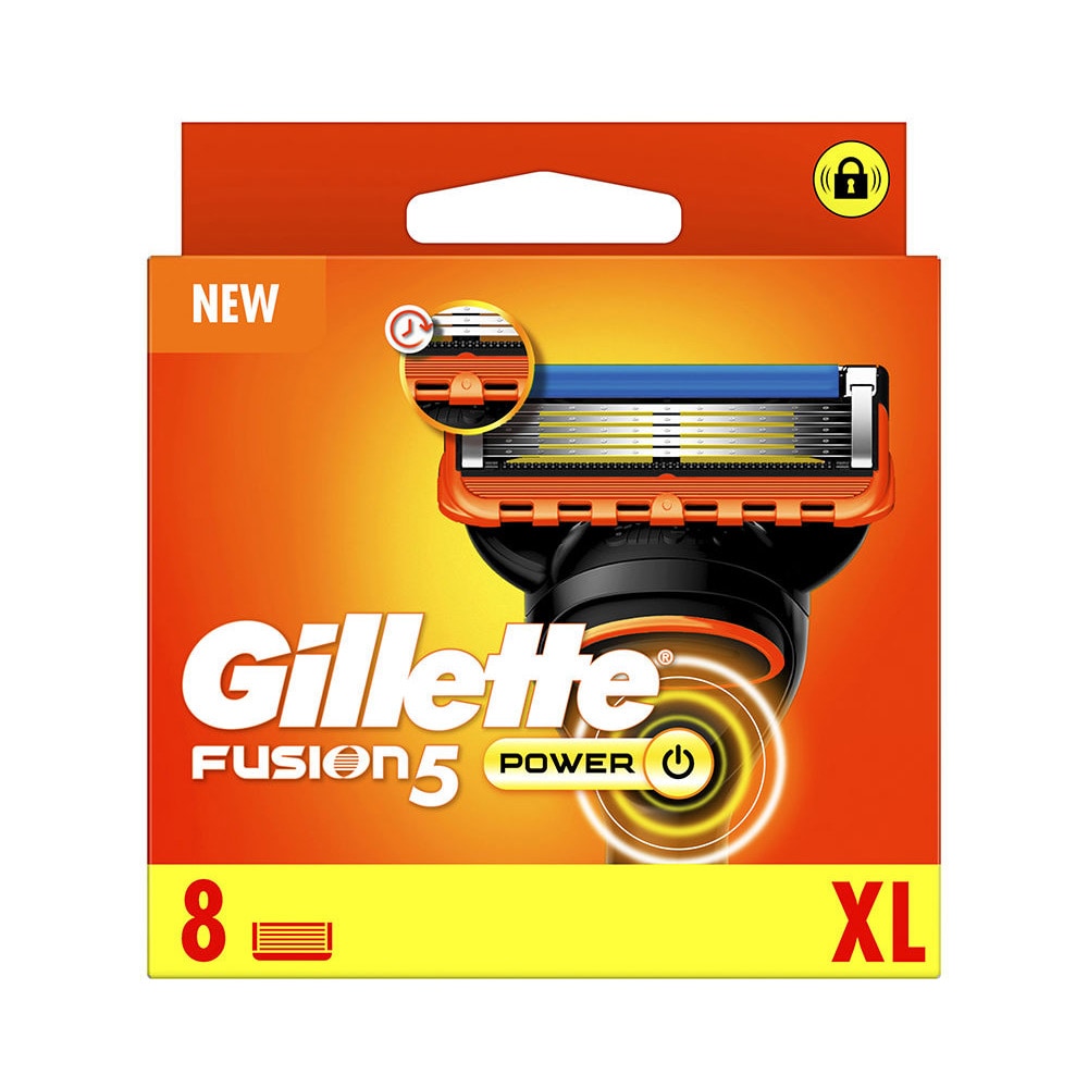 Gillette Fusion 5 Power Barberblad 8-pak