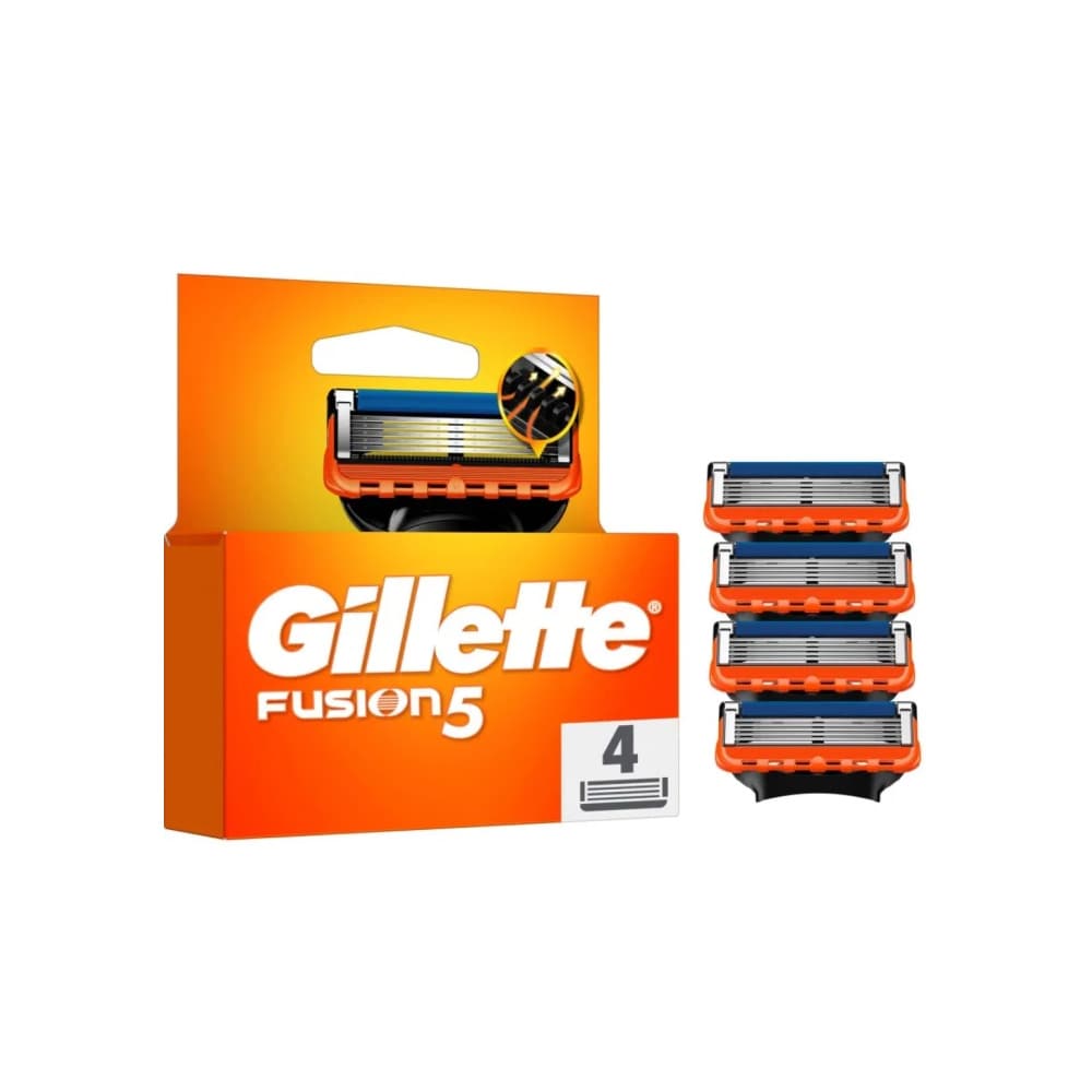 Gillette Fusion Barberblad 4-pak