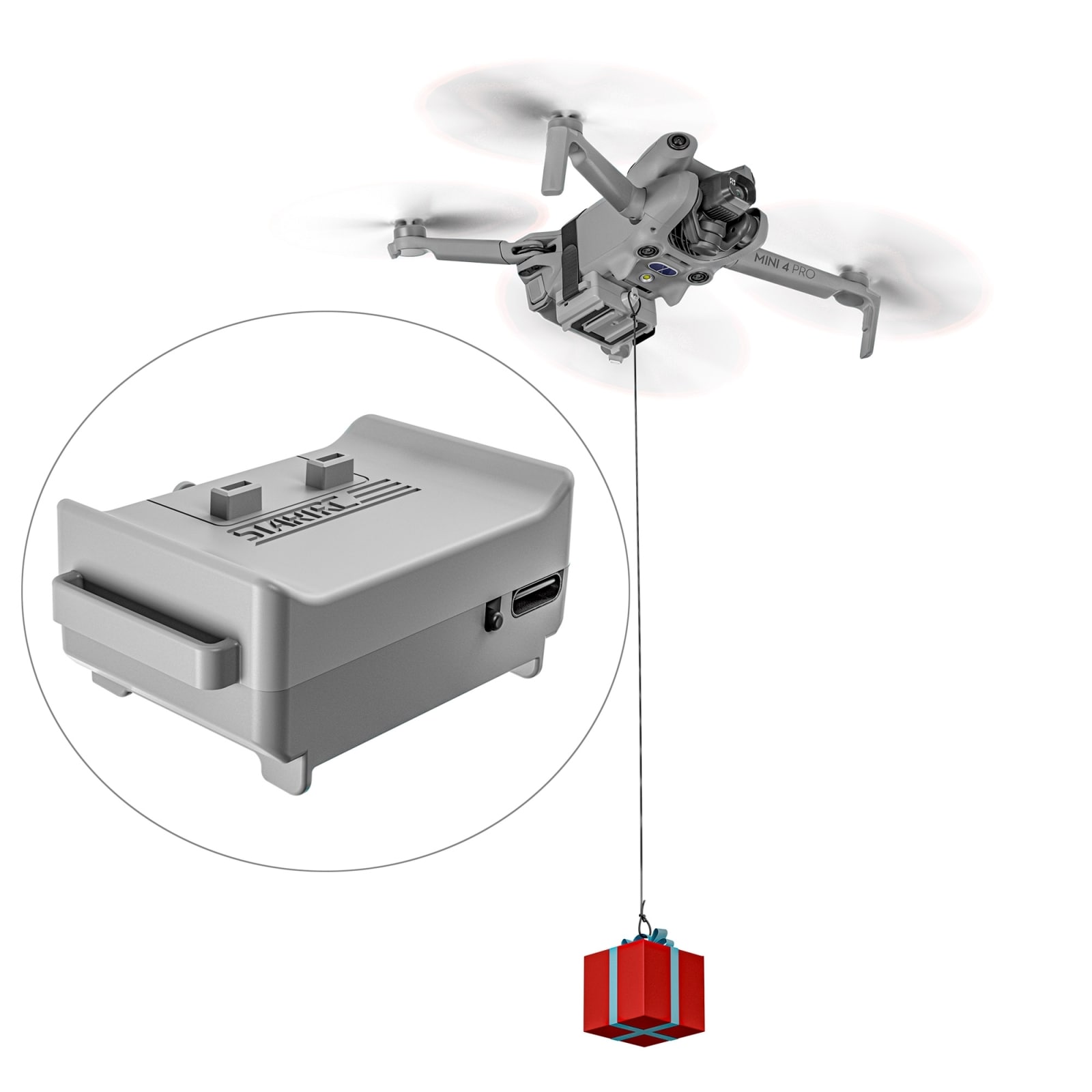 Airdrop System til DJI Mini 4 Pro