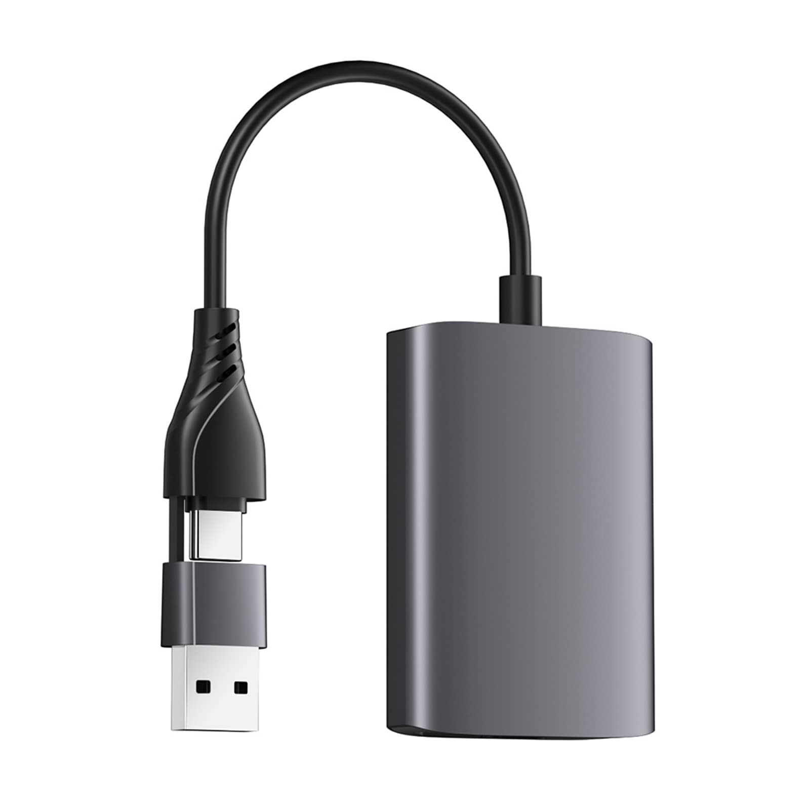 HDMI Dokkingstasjon med 2xHDMI & USB/USB-C
