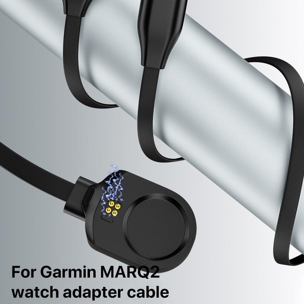 Ladekabel til Garmin MARQ 2 - USB 1m - Sort