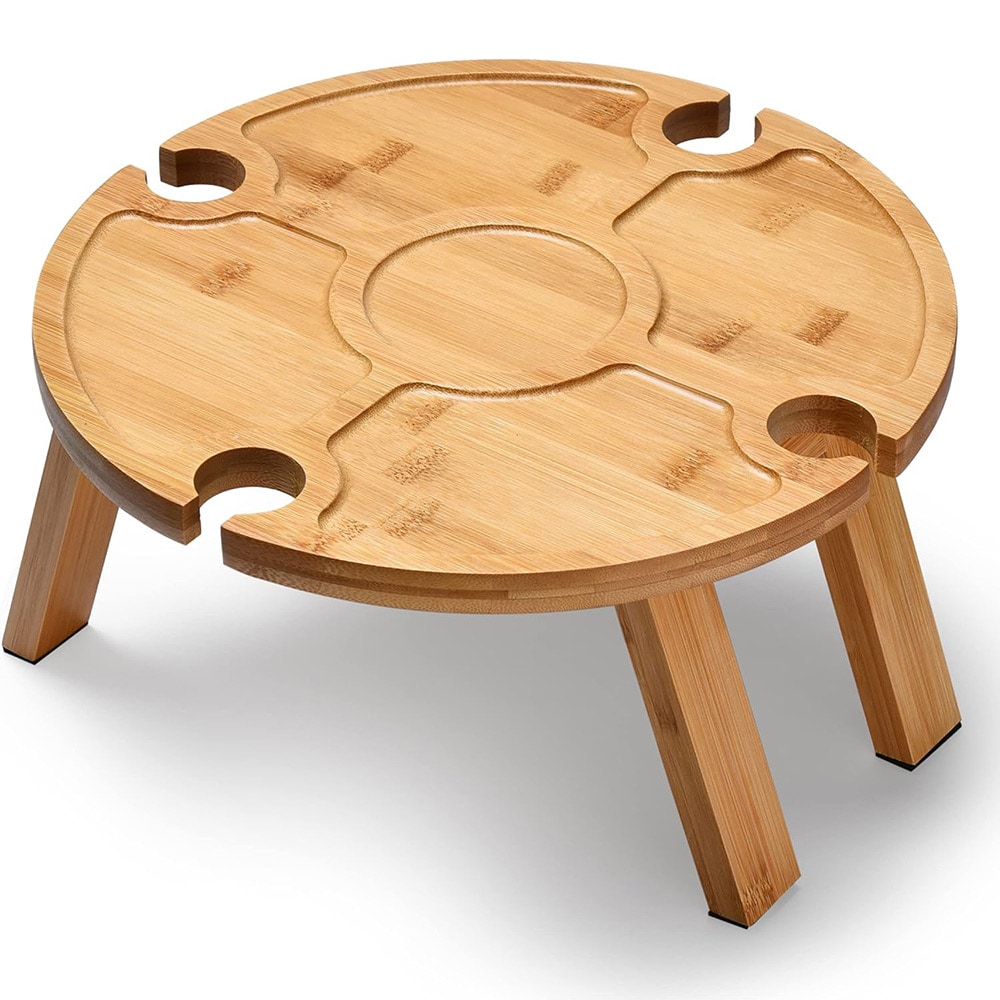 Bærbart piknikbord i tre