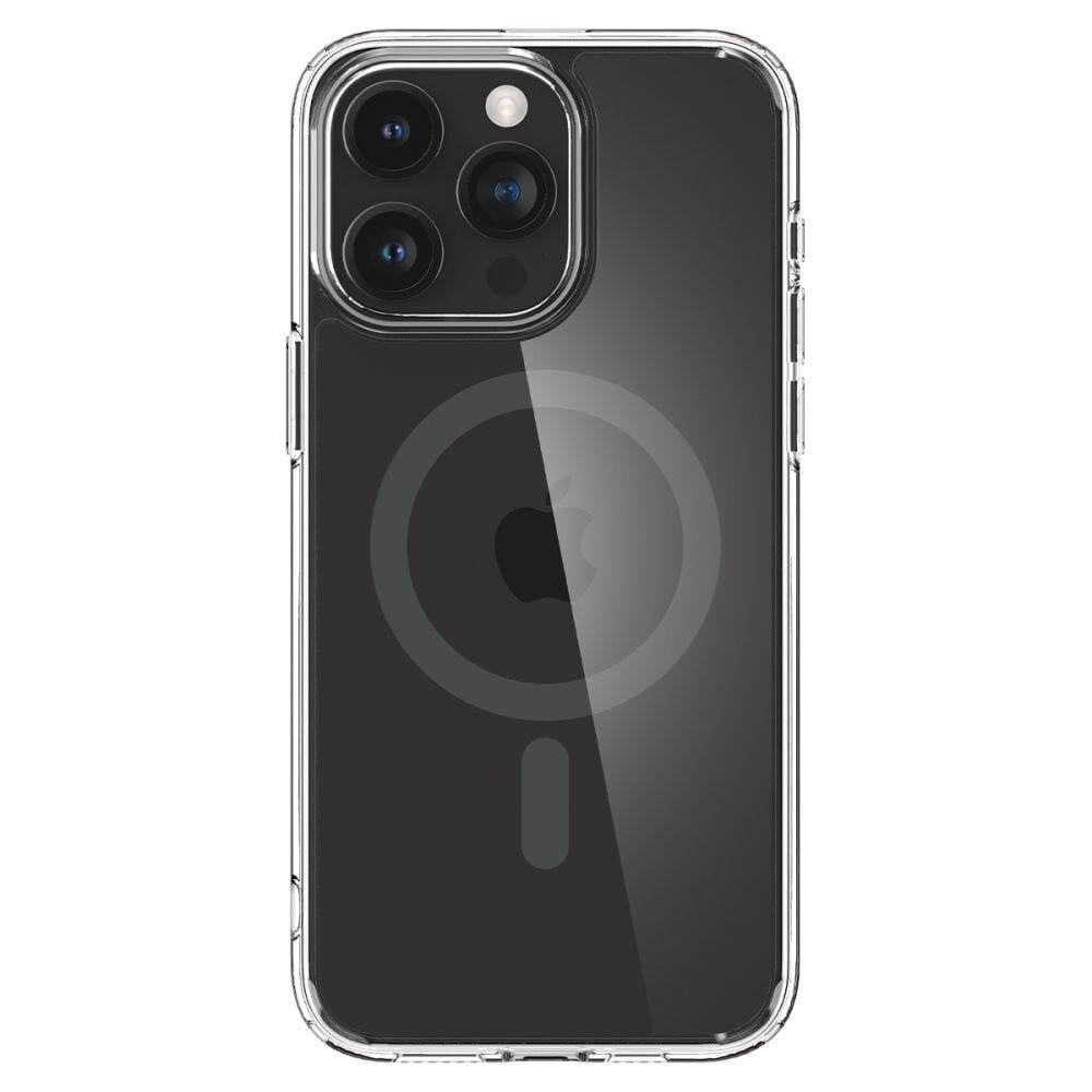 Spigen Ultra Hybrid Bakdeksel MagSafe for iPhone 15 Pro Gjennomsiktig/Graphite