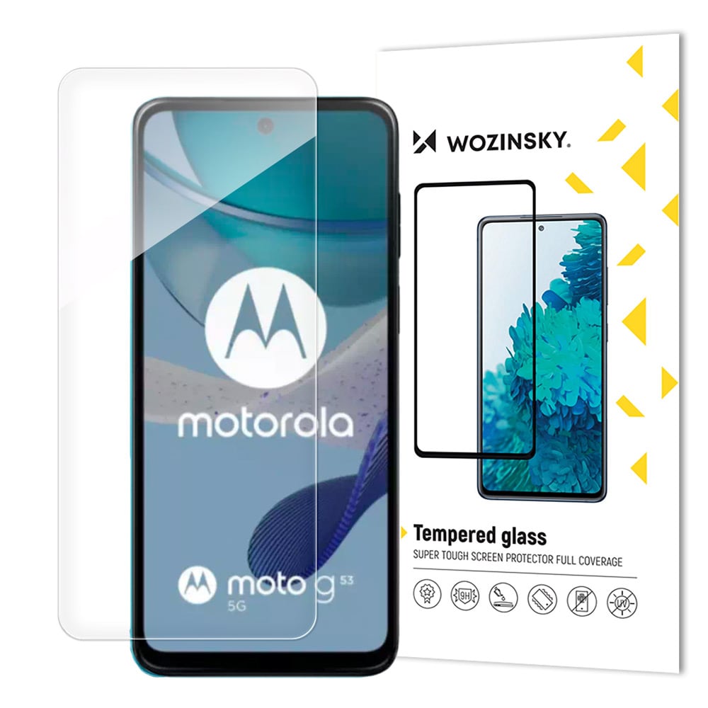 Wozinsky Herdet skjermbeskytter til Motorola G53