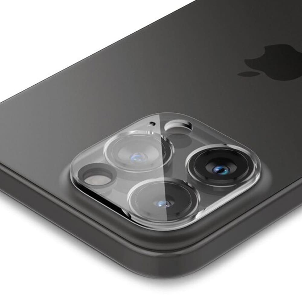 Spigen Optik.tR Kamerabeskyttelse til iPhone 14 Pro / Pro Max / 15 Pro / Pro Max 2-pak