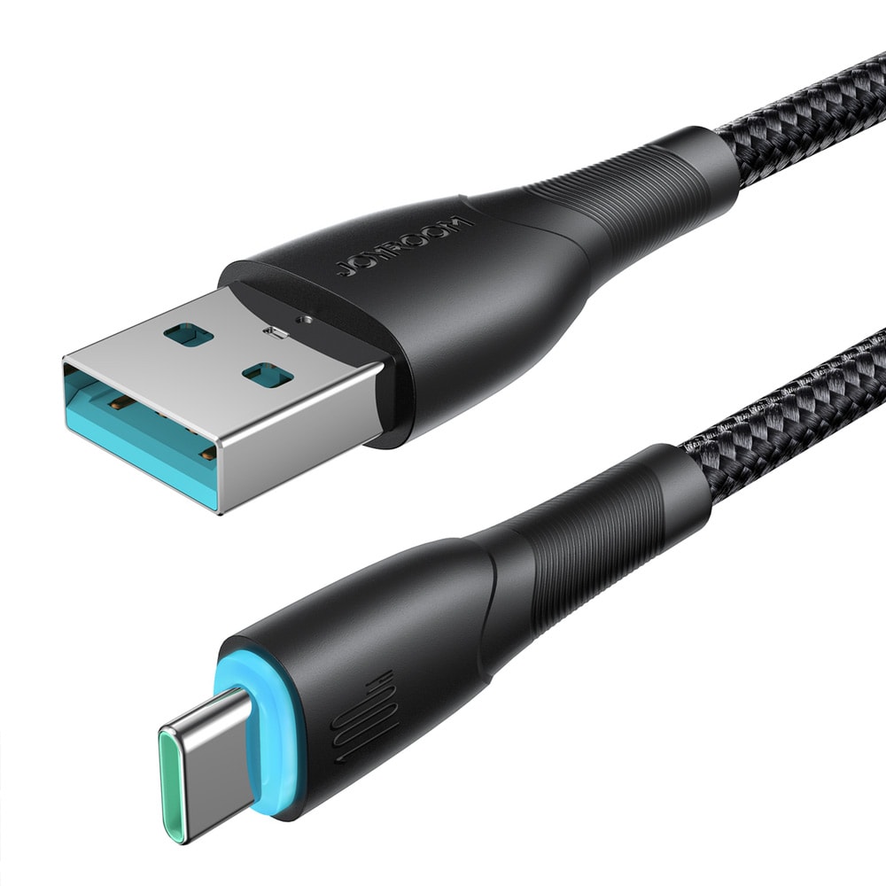Joyroom Starry series USB-kabel 100W USB til USB-C 1m - Sort