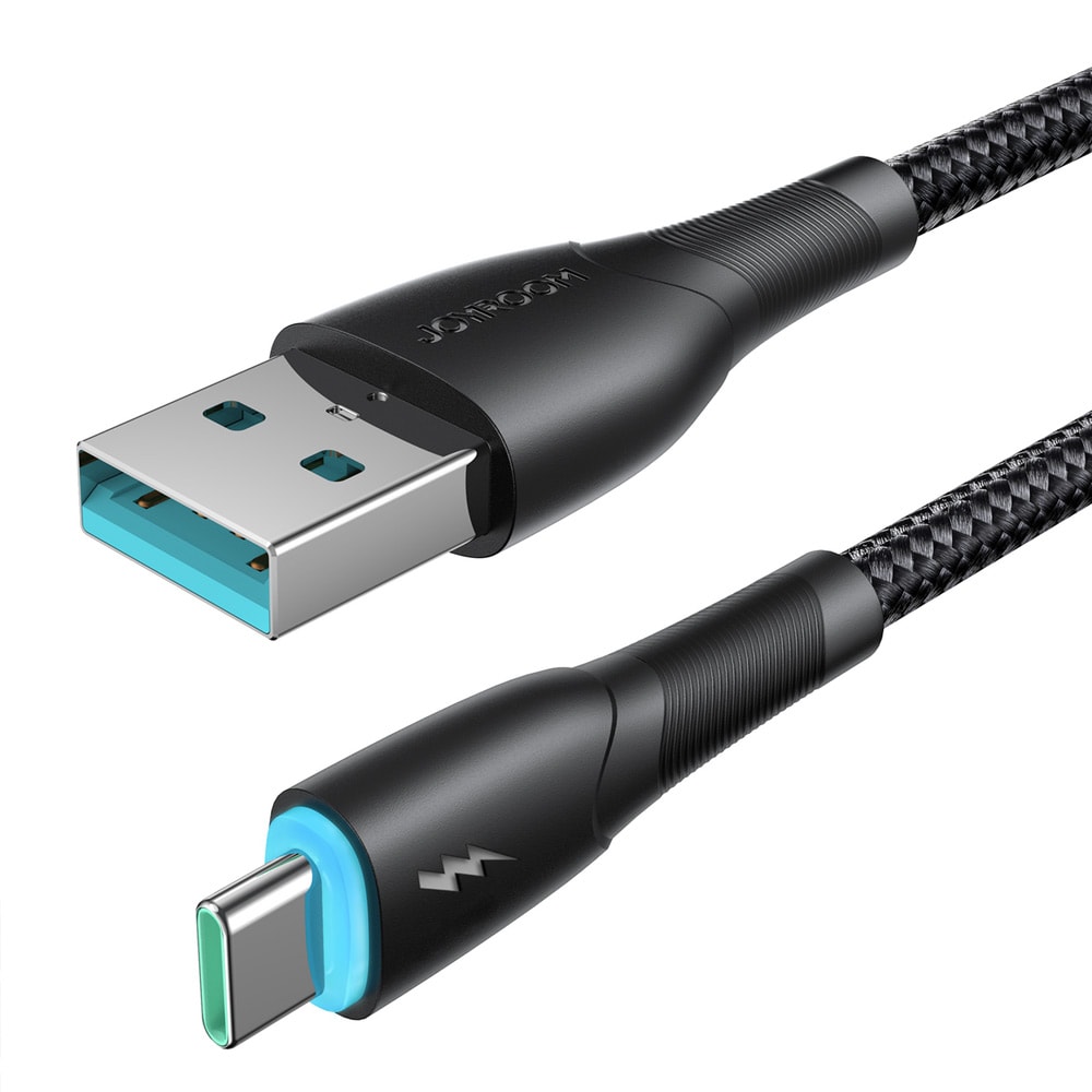 Joyroom Starry Series USB-Kabel 3A USB til USB-C 1m - Sort