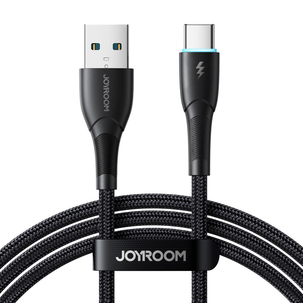 Joyroom Starry Series USB-Kabel 3A USB til USB-C 1m - Sort