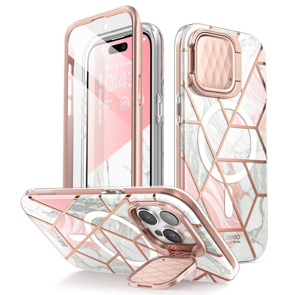 Supcase Cosmo Mag til iPhone 15 Pro Max - Marmor