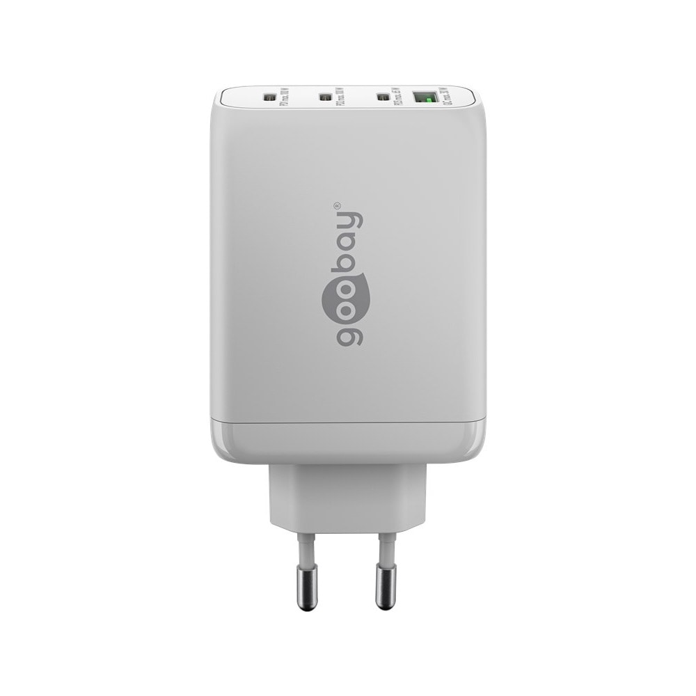 GooBay USB-C PD GaN Multiportlader 100W - Hvit