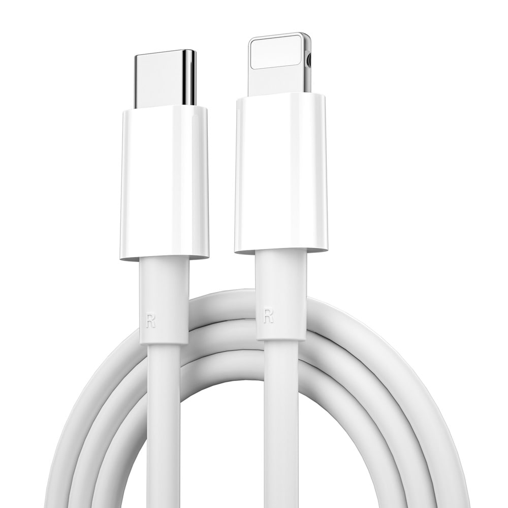 WIWU USB-C til Lightning-kabel 30W 1,2m - Hvit