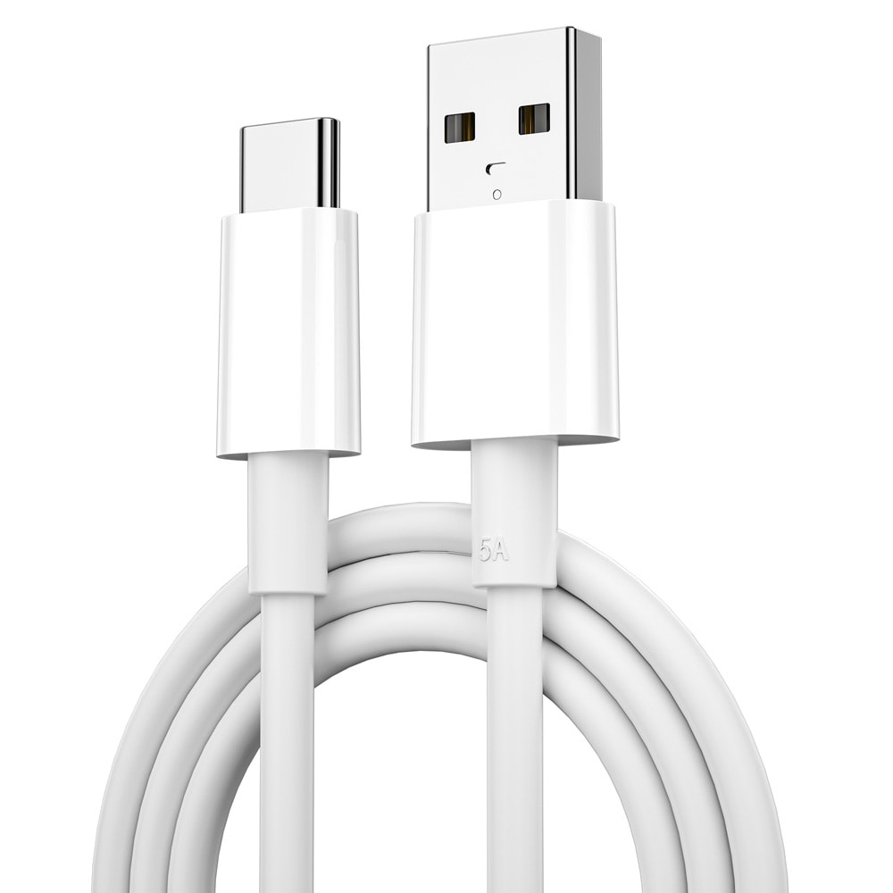 WIWU USB til USB-C-kabel 5A 1,2m - Hvit