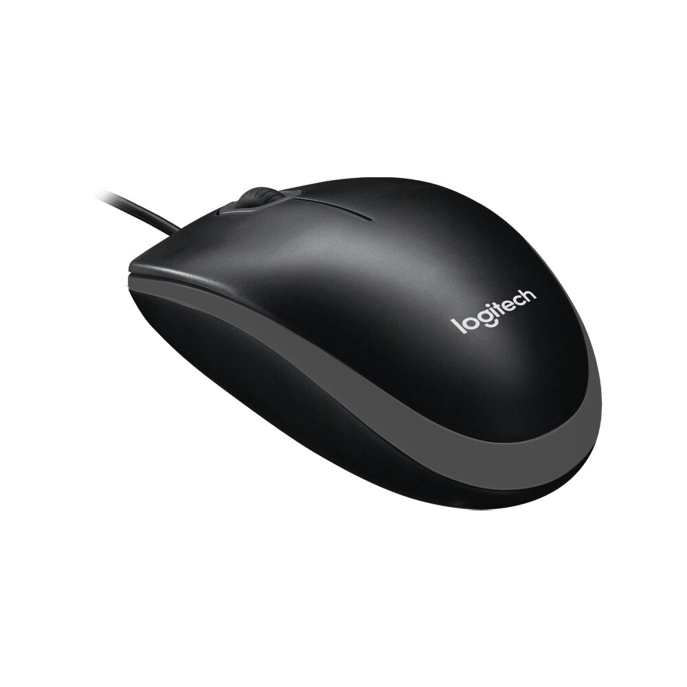 Logitech B100 Optisk mus -  Sort