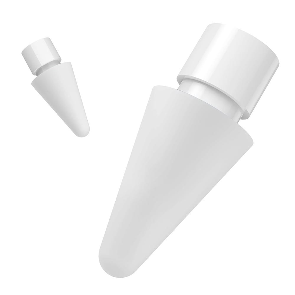 Baseus Erstatningstupp til Apple Pencil 12-pakning - Hvit