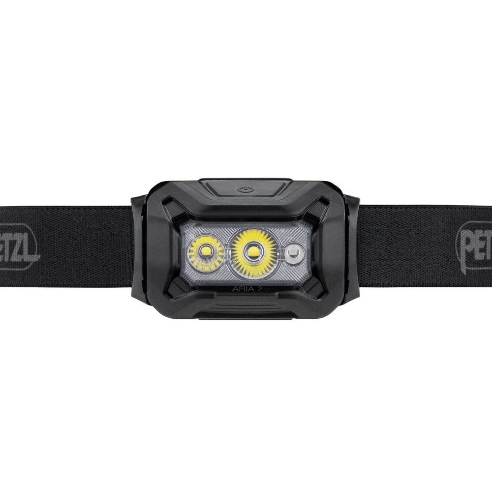 Petzl Aria 2 RGB E070BA00 Hodelykt - Sort