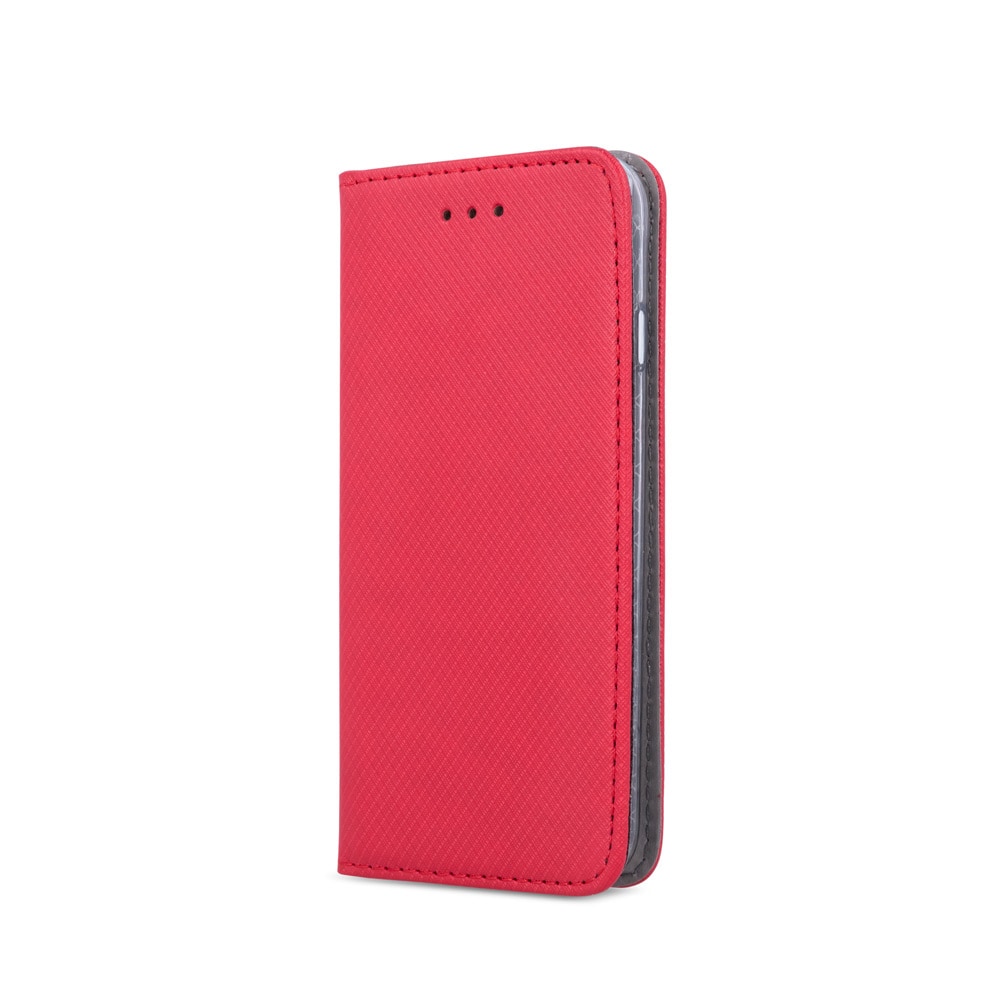 Flip-deksel med stativ til Samsung Galaxy S24 Plus - Rød