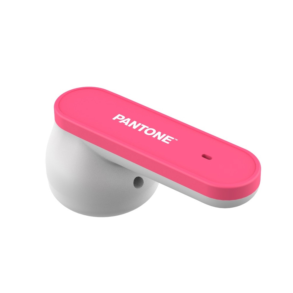 Pantone TWS Bluetooth Hodetelefoner - Rosa 184C