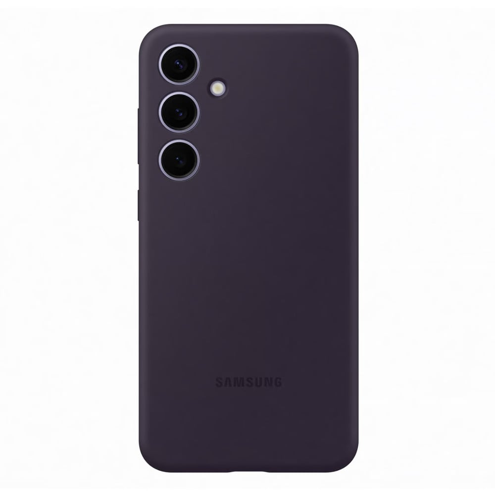 Samsung Silikondeksel til Galaxy S24+ - Mørk Fiolett