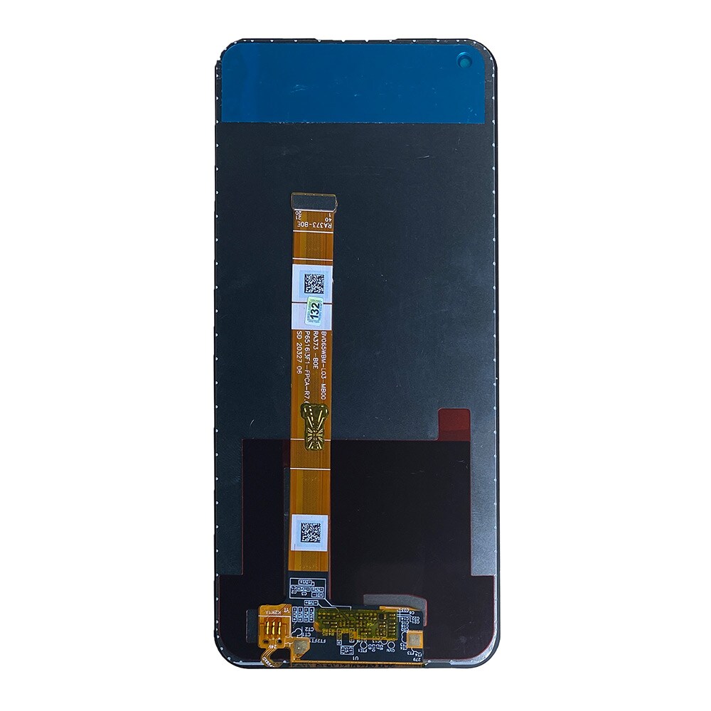 LCD-skjerm til Realme 7i - Svart (Global)