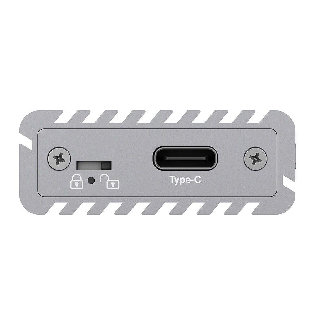 ICY BOX M.2 Harddisk Kabinett med USB-C
