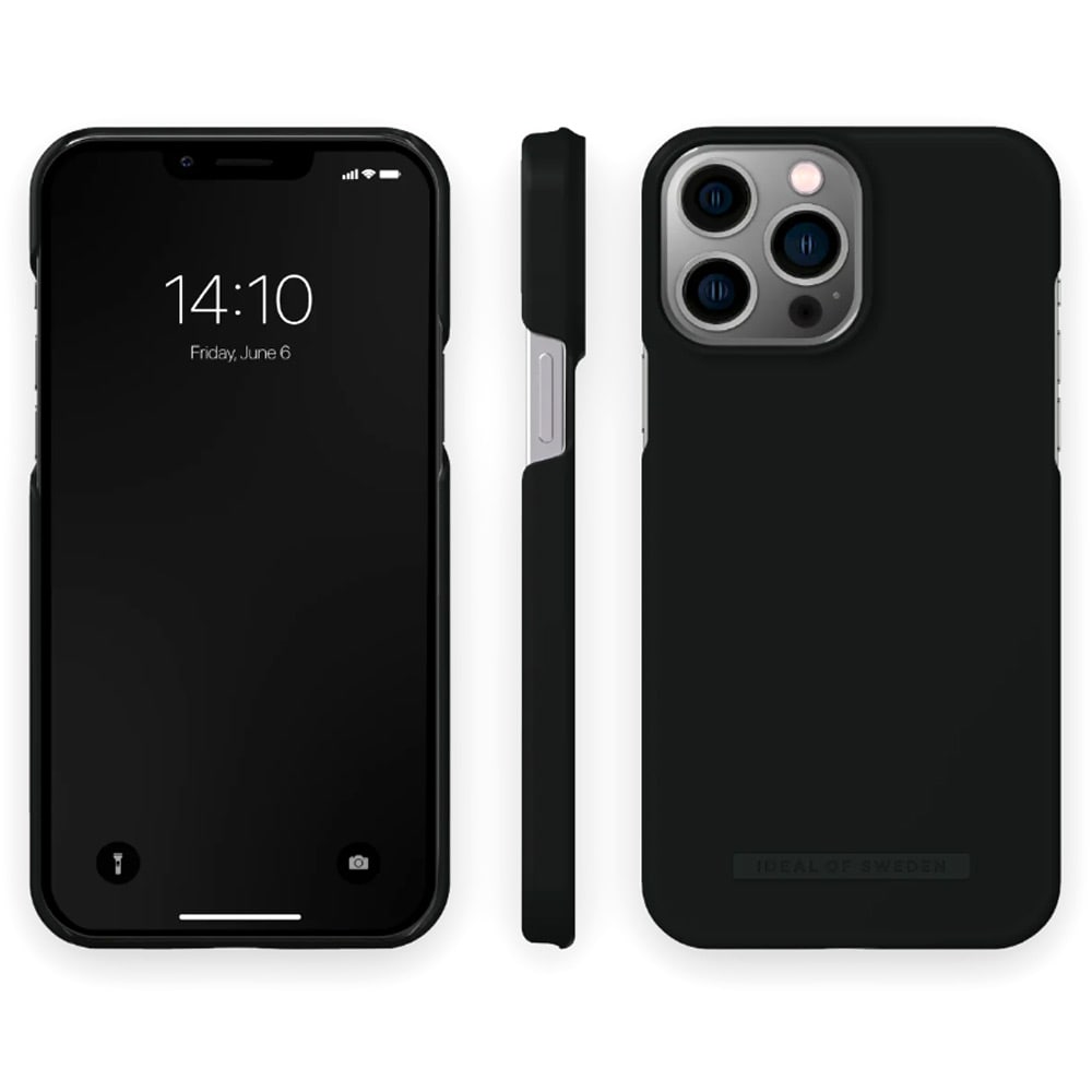 iDeal of Sweden Seamless Case MagSafe iPhone 14 Pro Max - Coal Black