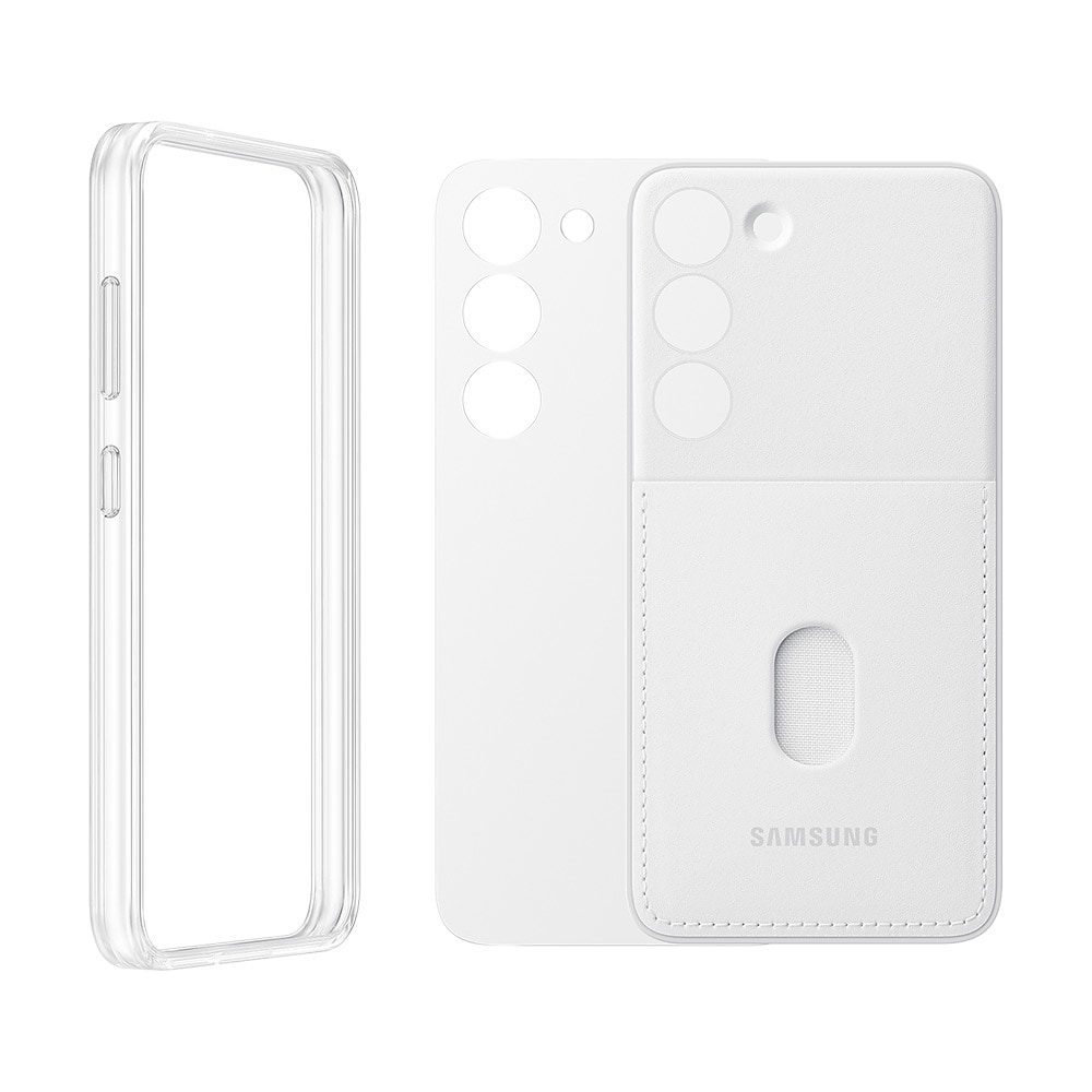 Samsung Frame Case til Galaxy S23 - Hvit