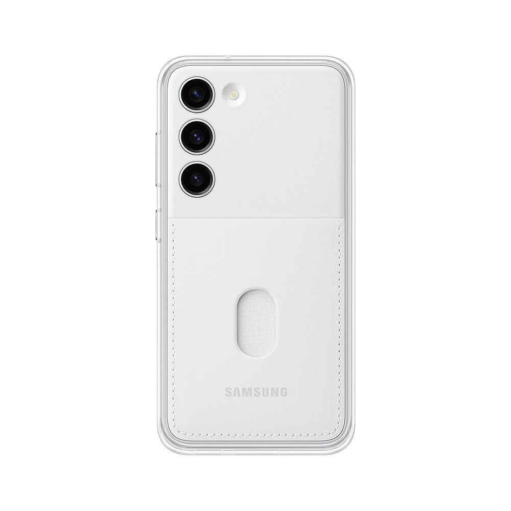 Samsung Frame Case til Galaxy S23 - Hvit