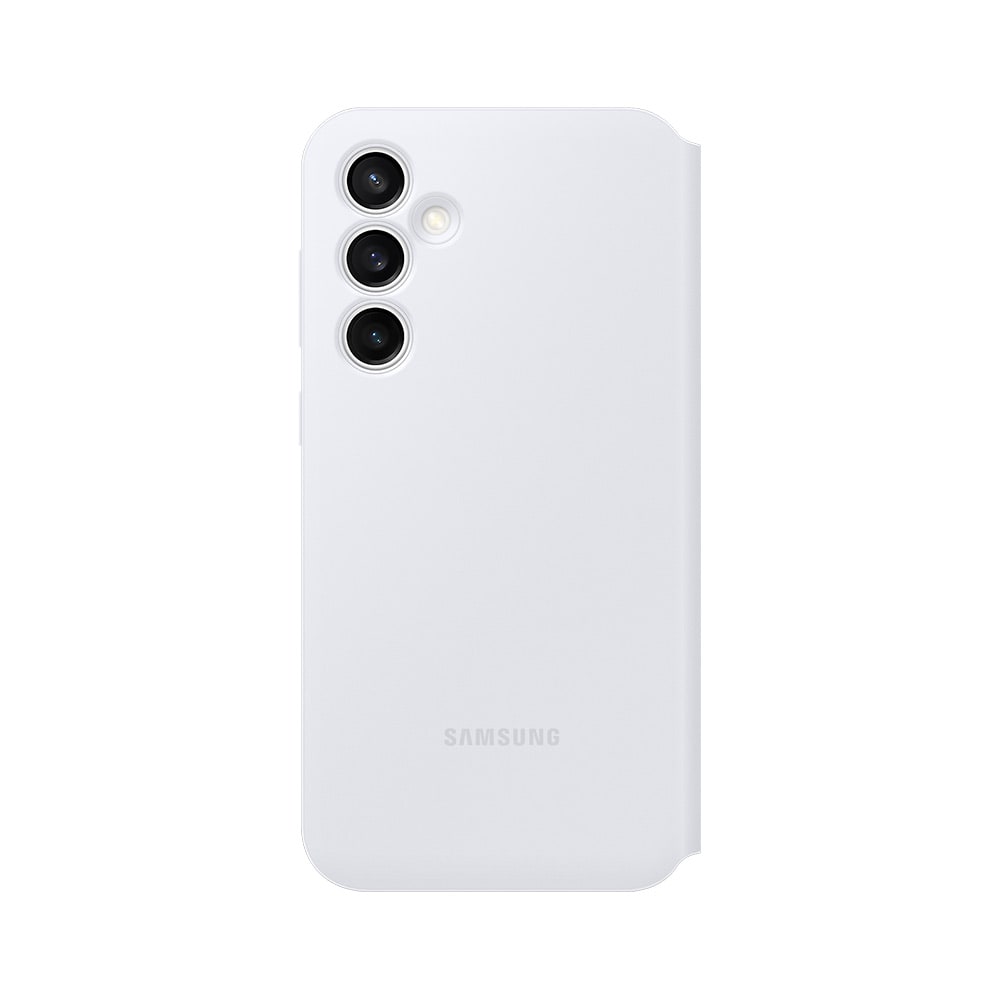 Samsung Smart View Lommebokfutteral til Galaxy S23 FE - Hvit