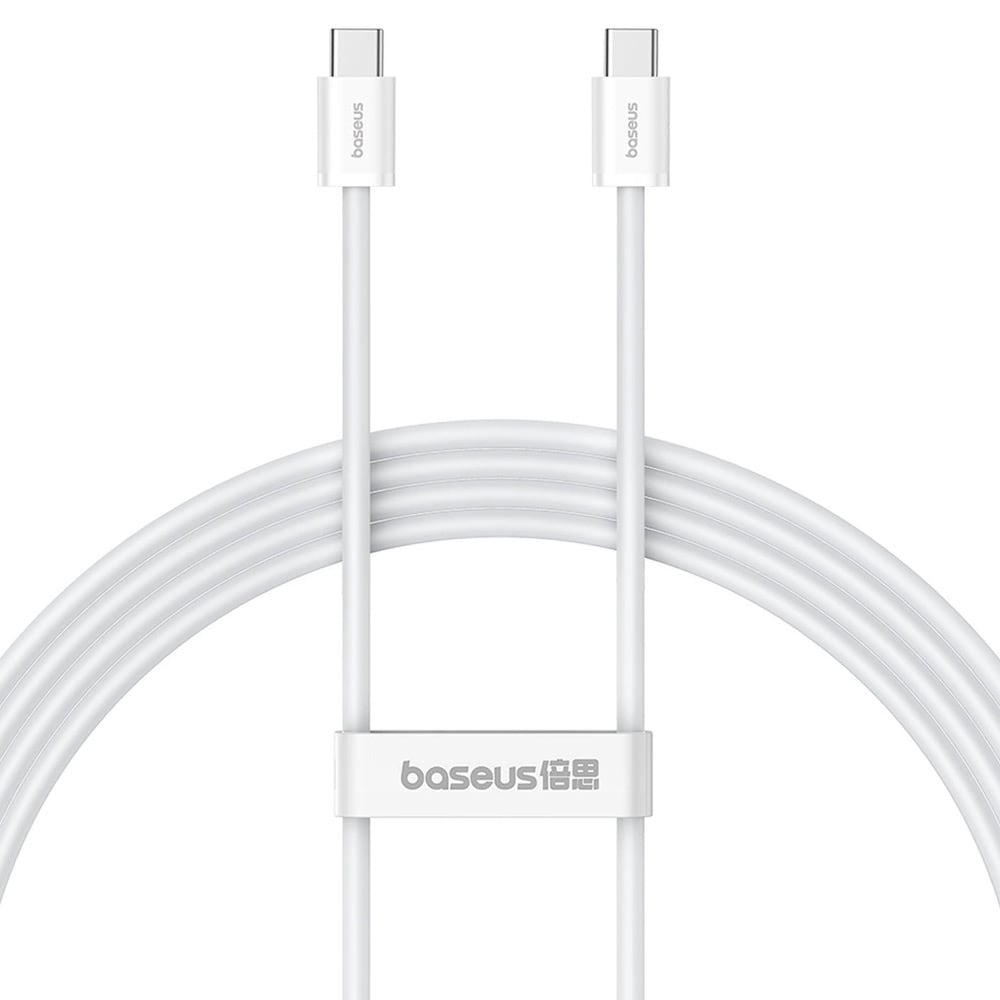 Baseus Superior Series ll USB-C-kabel 30W 480Mb/s 2m - Hvit