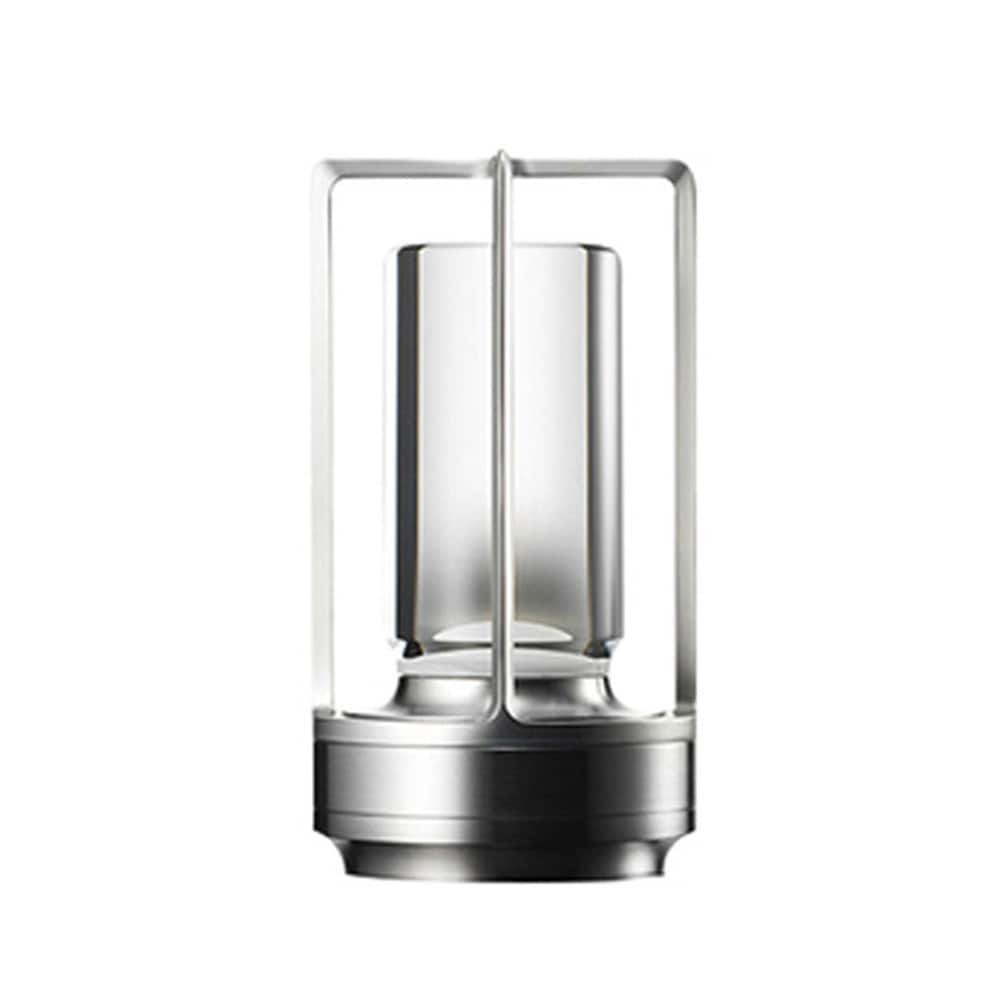 Bordlampe stemningsbelysning - Oppladbar med touchsensor - Sølv