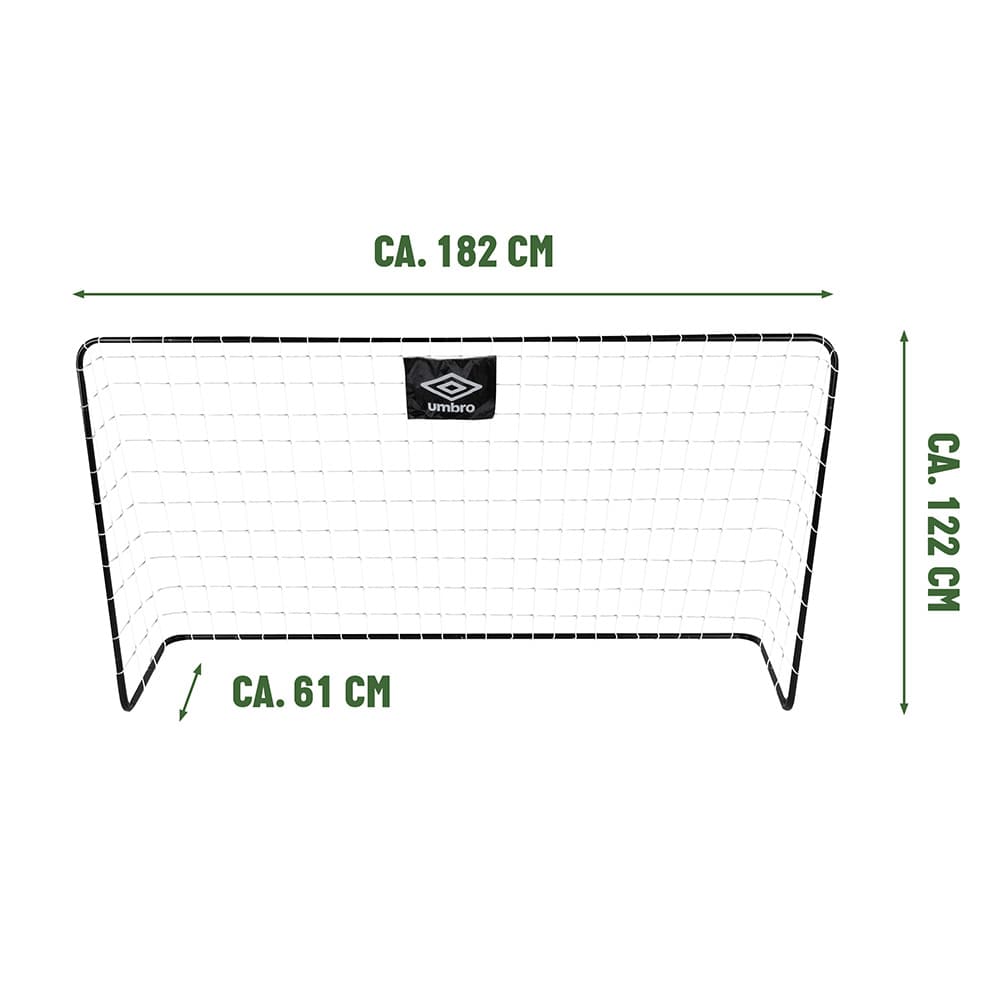 Umbro Fotballmål 182x122x61cm