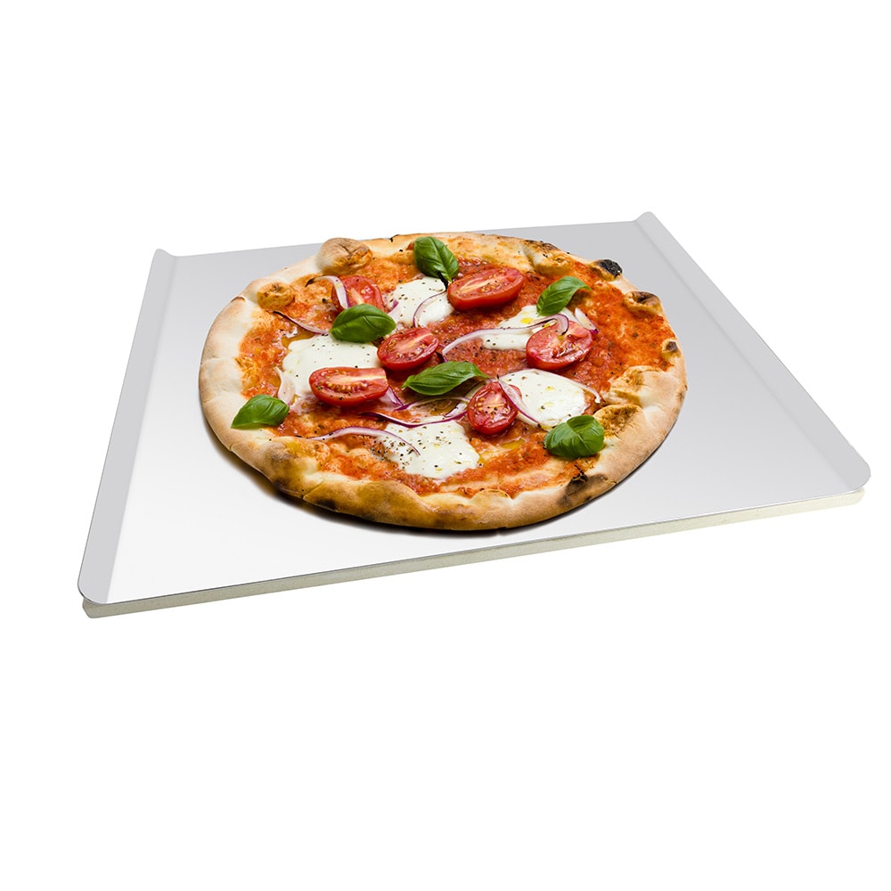Dangrill pizzastein med aluminiumsbrett 40x30cm
