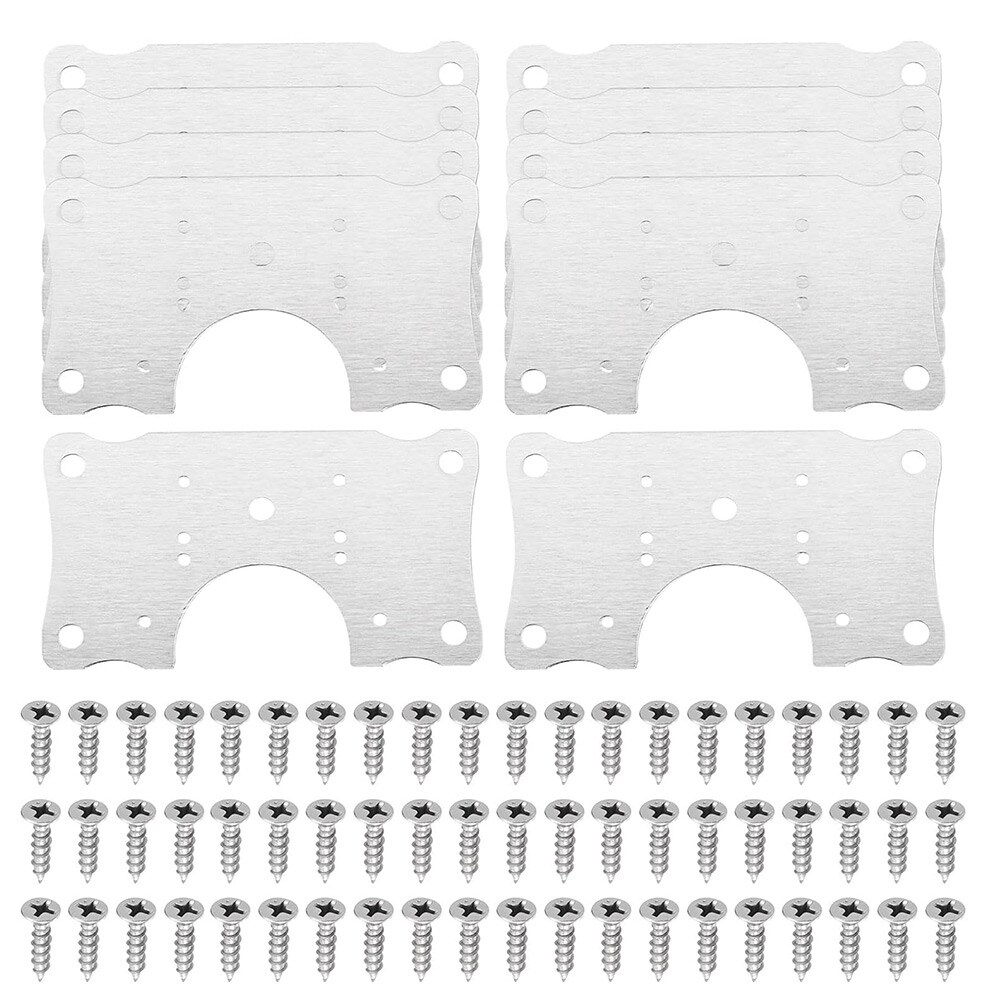 Reparasjonsplate for hengsler 90x50mm 10-pak