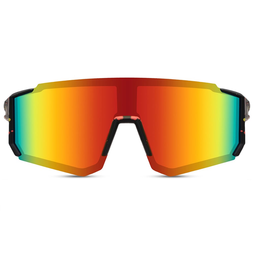 Sporty Solbriller med regnbuelinse