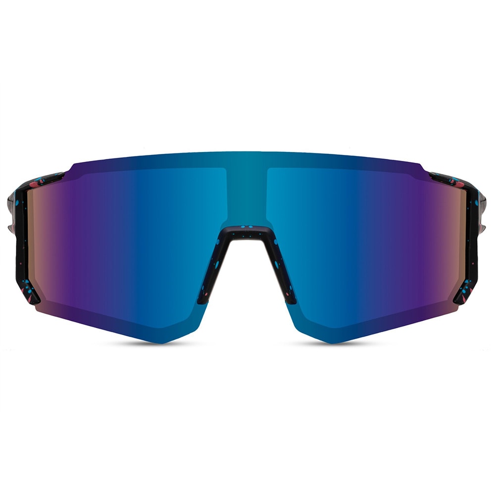 Sorte Sportsbriller med regnbueglass