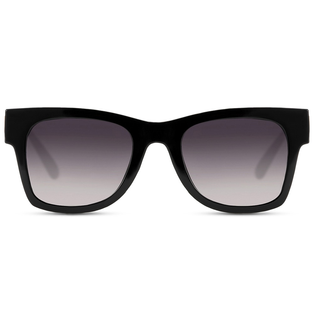 Svarte Unisex-solbriller i Resirkulert Materiale – 100 % UV-beskyttelse Kategori 3