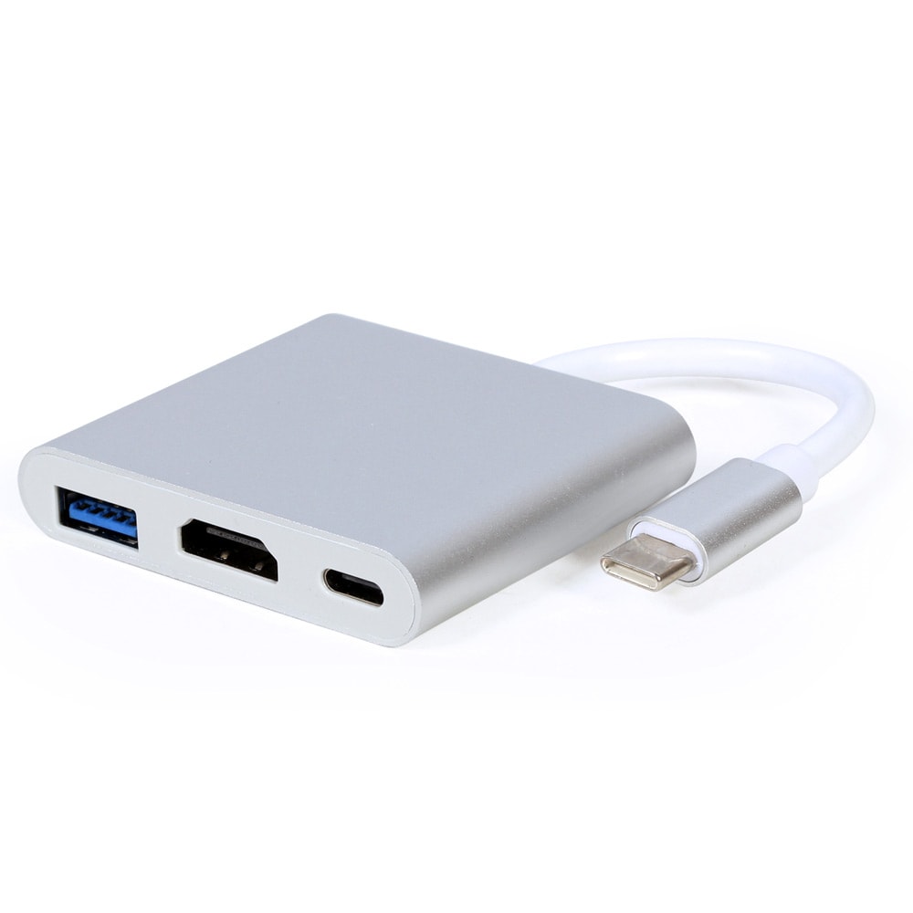 USB-C Multihub med USB, USB-C & HDMI