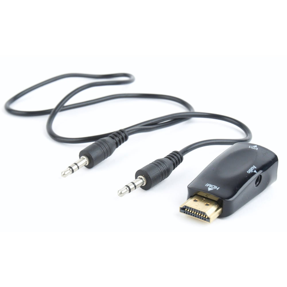 HDMI-Adapter - HDMI til VGA + Lydkabel